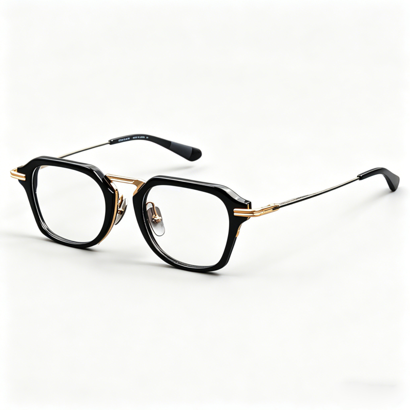 Acetate Titanium Eyeglasses Optical Glasses Frame