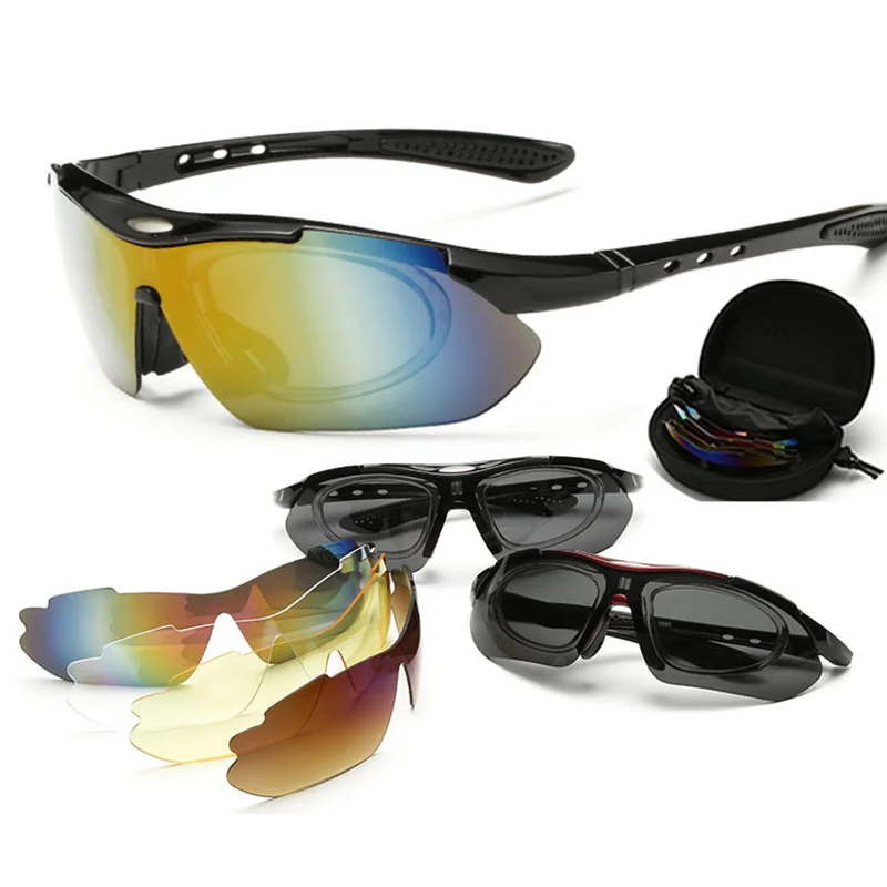 best polarized cycling glasses with interchangeable lenses