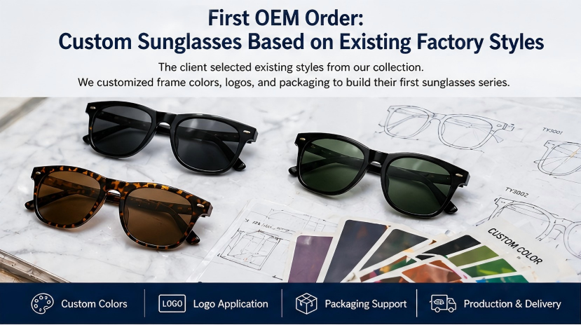 OEM sunglasses manufacturer in China