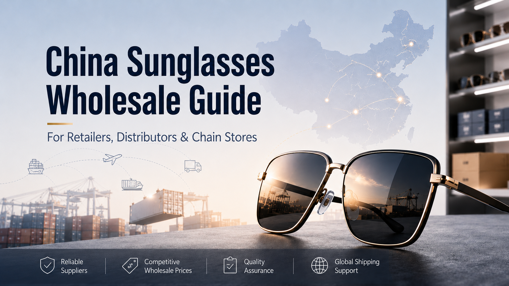 China Sunglasses Wholesale Guide for Retailers, Distributors and Chain Stores