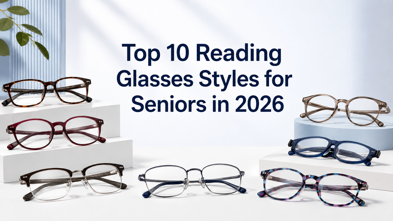 Top reading glasses styles for seniors in 2026 for brands, wholesalers, pharmacies and retailers sourcing from a China reading glasses manufacturer.